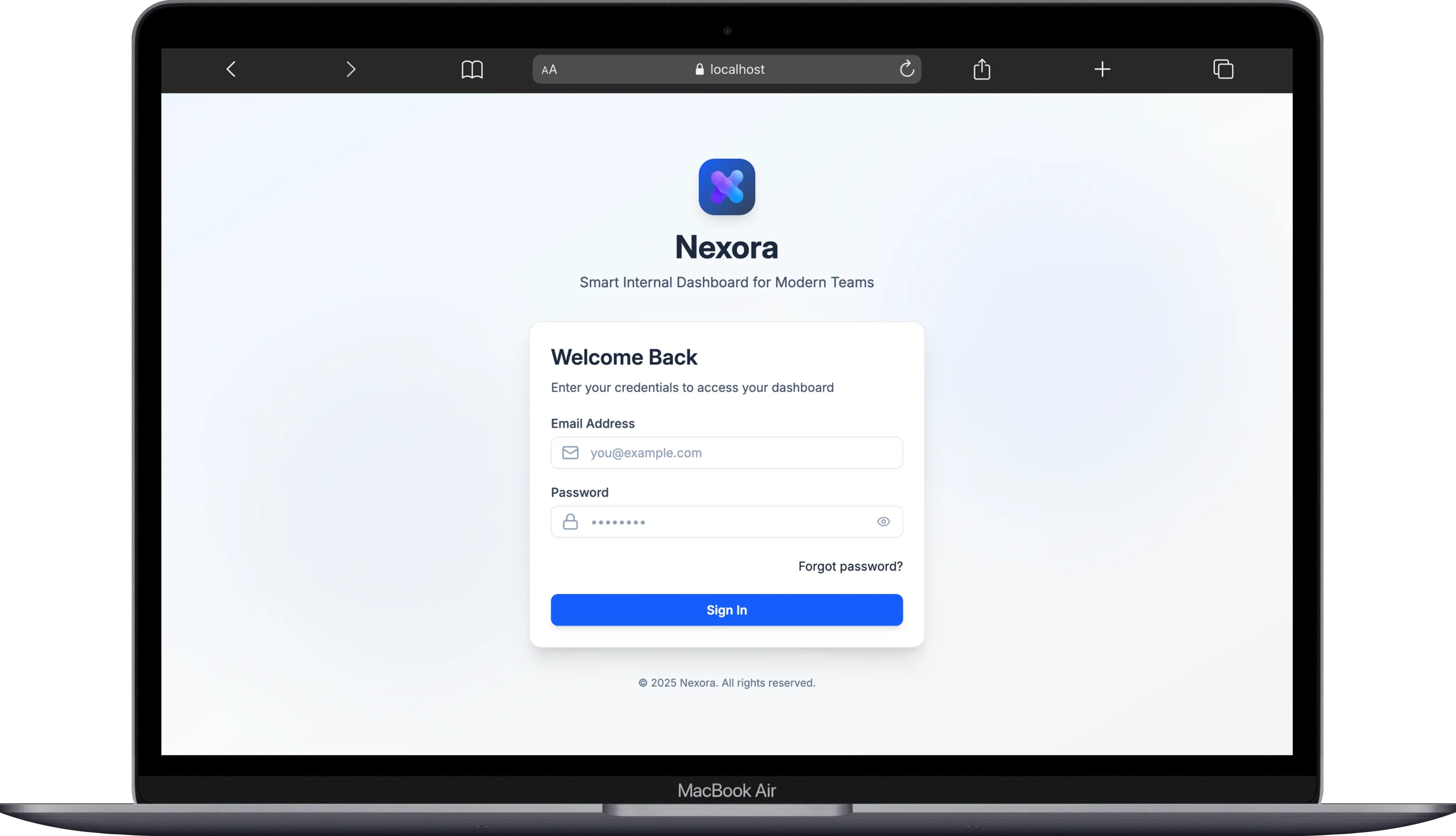Nexora App - Smart Internal Dashboard for Modern Teams