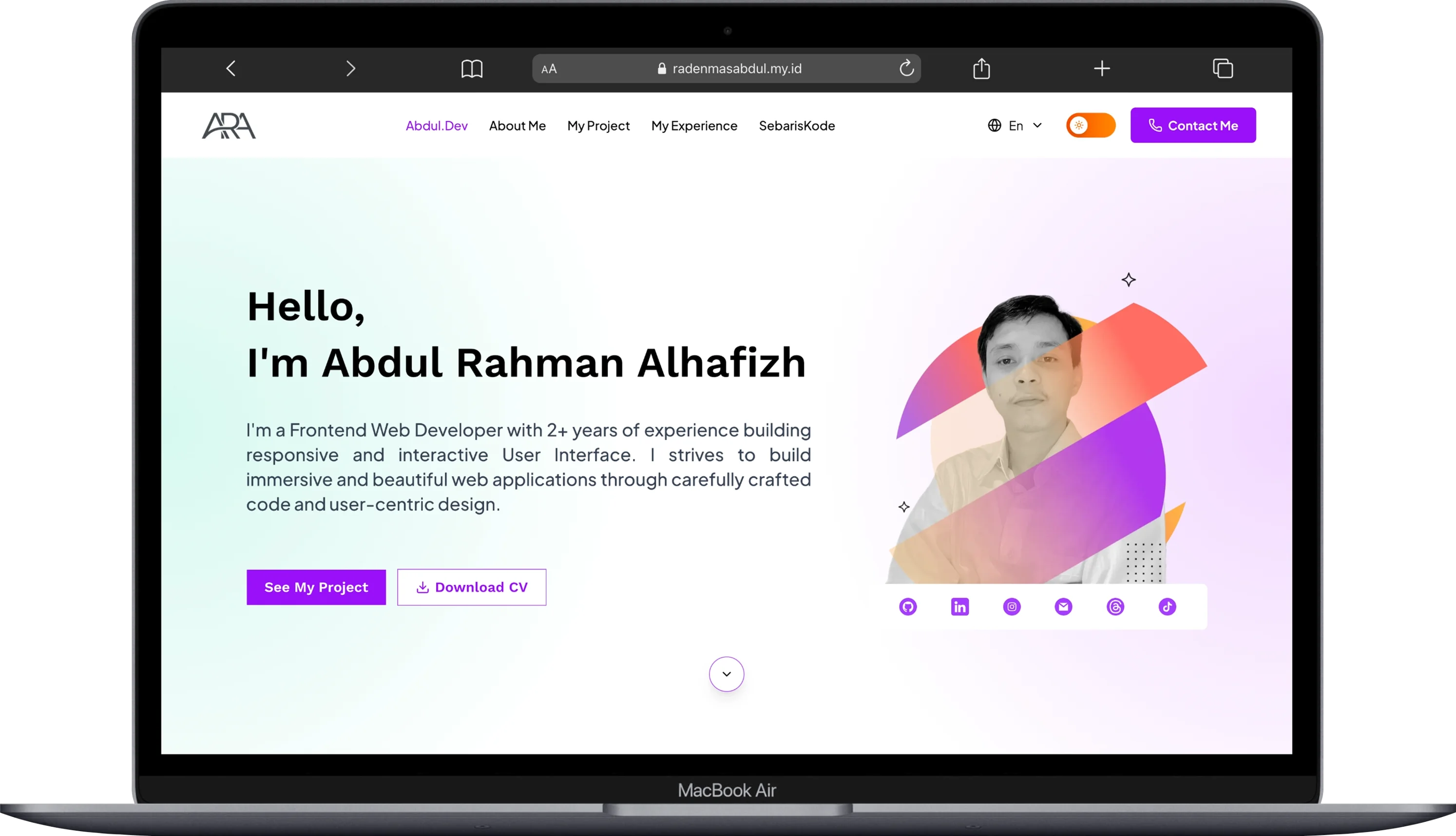 Personal Portfolio Website